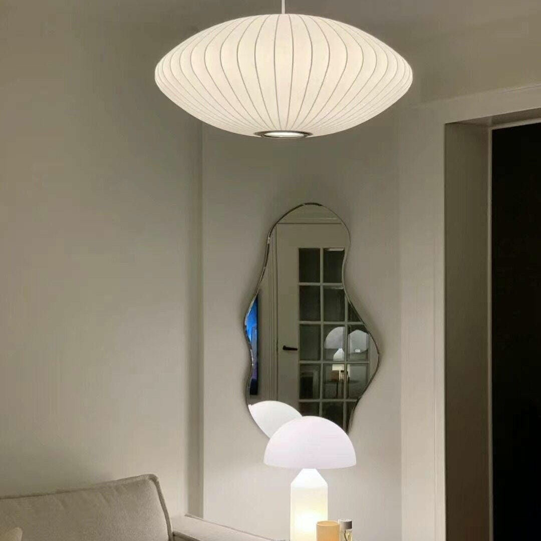 Femogir Pendant Light Bubble Mulberry Silk