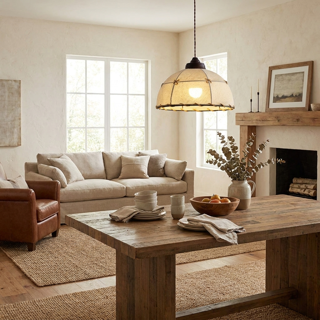 Graftford Fabric Pendant Lamp