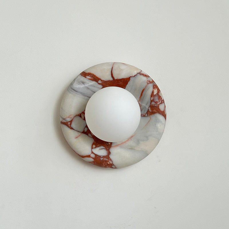 Notivuru Marble Indoor Wall Sconce