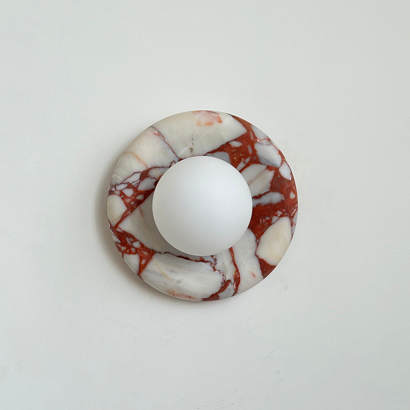 Notivuru Marble Indoor Wall Sconce