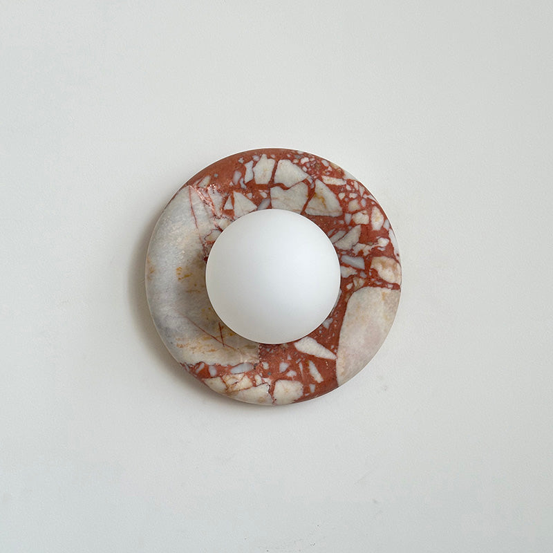 Notivuru Marble Indoor Wall Sconce