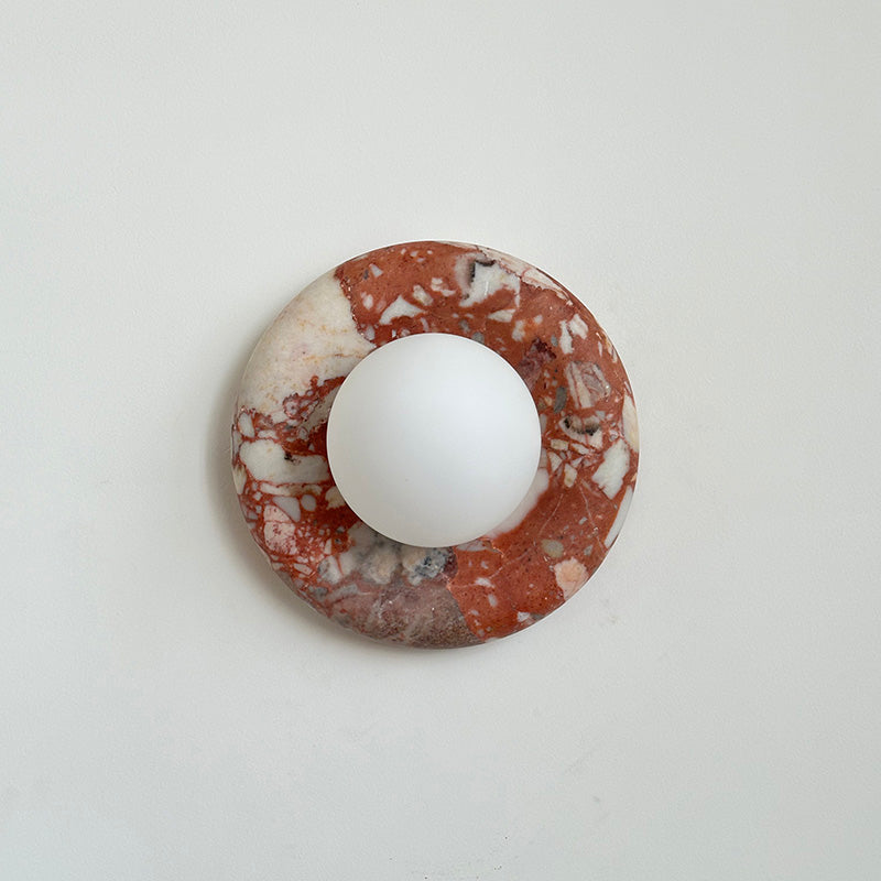 Notivuru Marble Indoor Wall Sconce