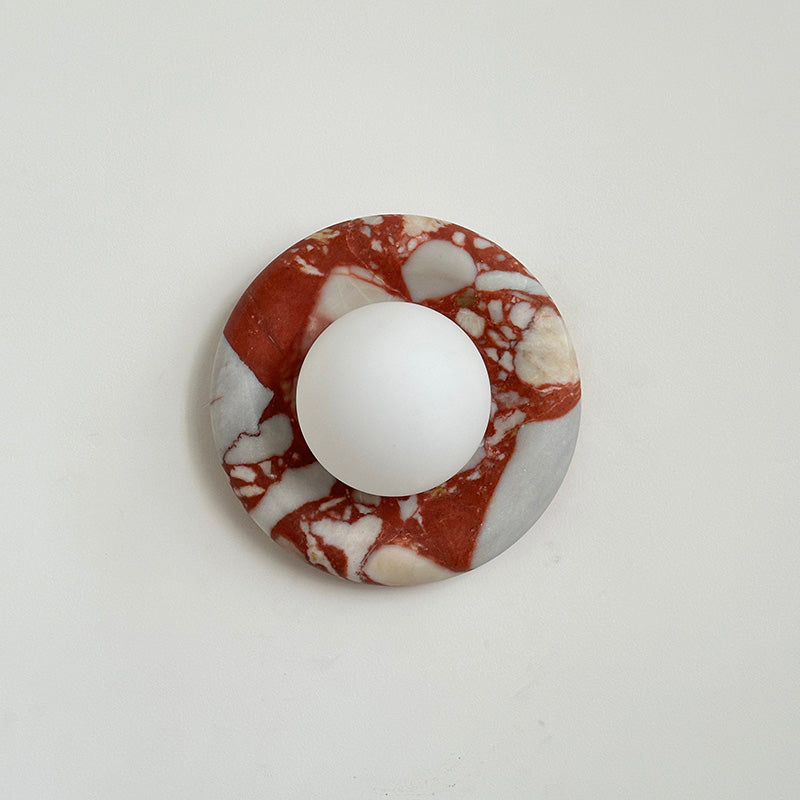 Notivuru Marble Indoor Wall Sconce