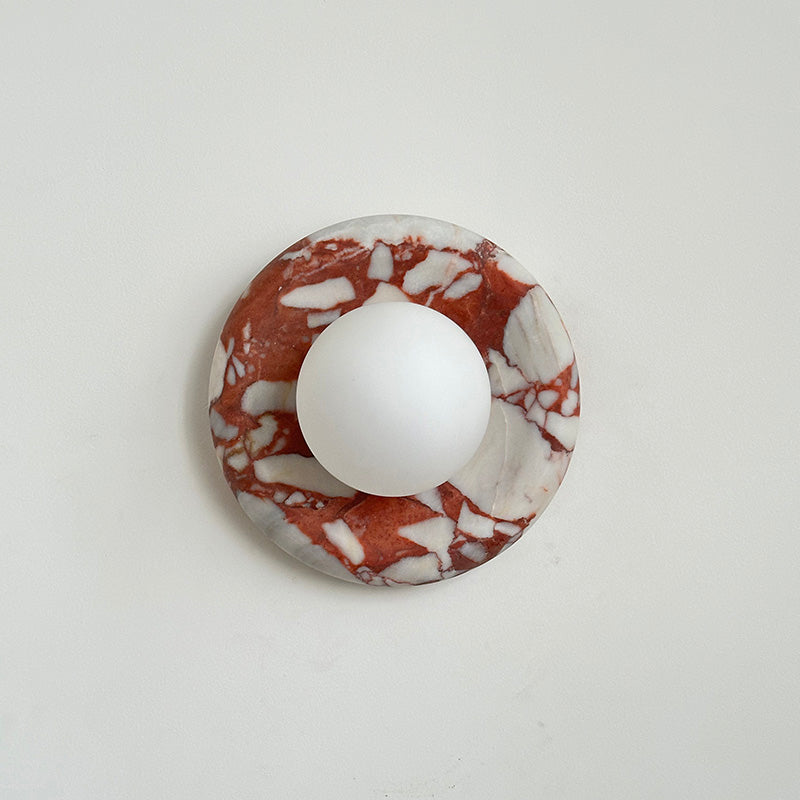 Notivuru Marble Indoor Wall Sconce