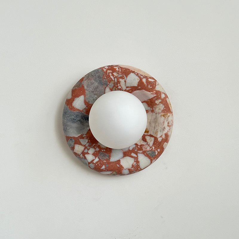 Notivuru Marble Indoor Wall Sconce
