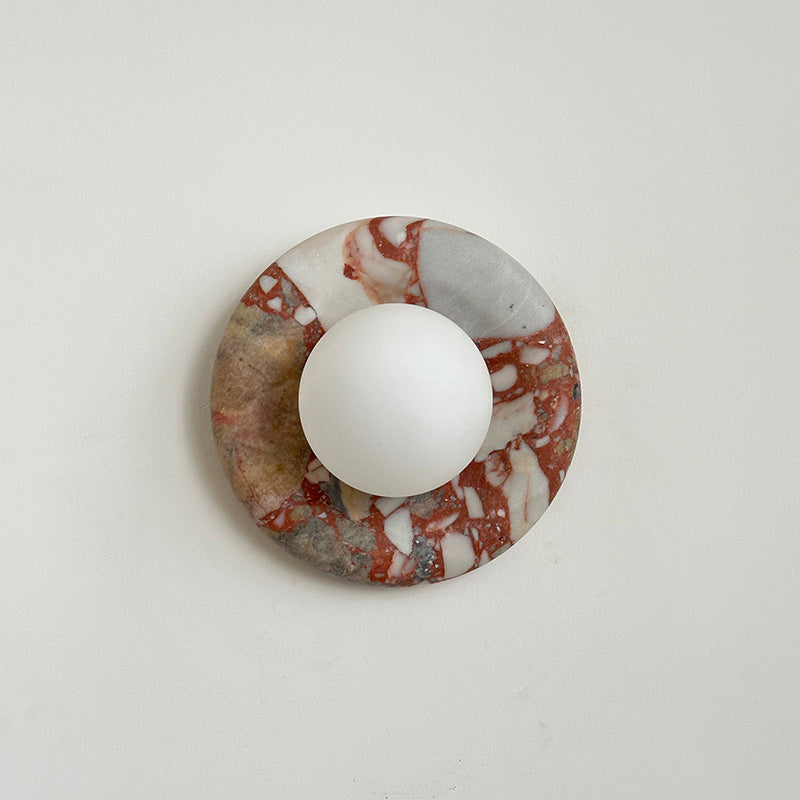 Notivuru Marble Indoor Wall Sconce