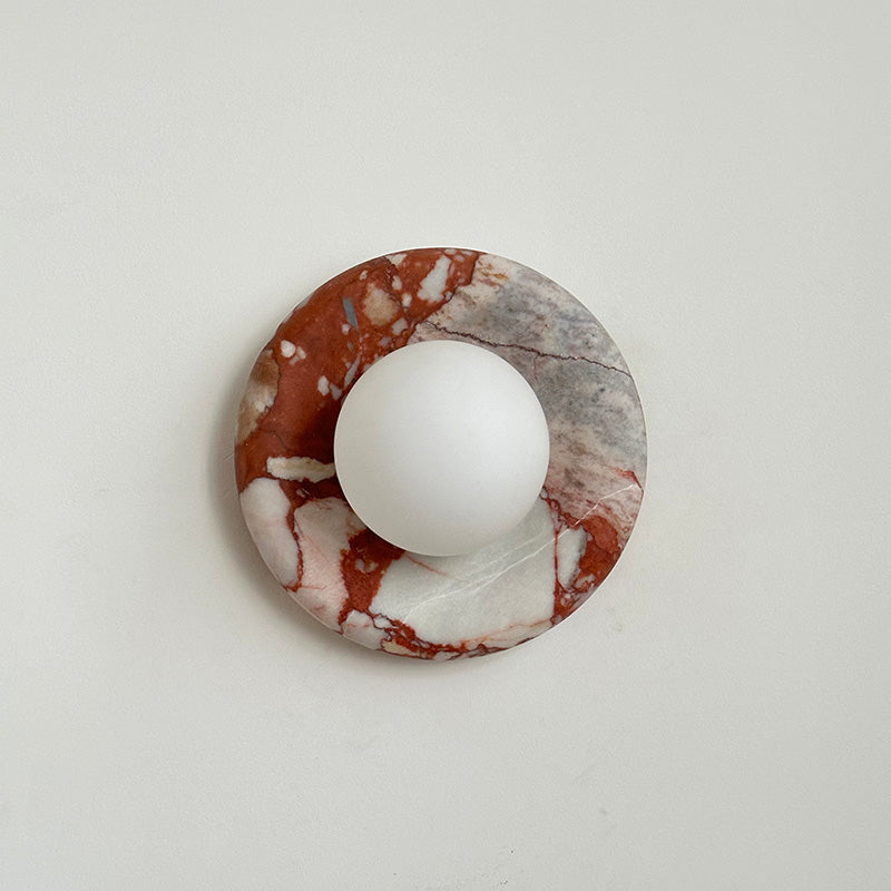 Notivuru Marble Indoor Wall Sconce