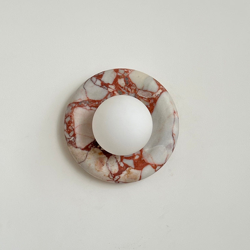 Notivuru Marble Indoor Wall Sconce