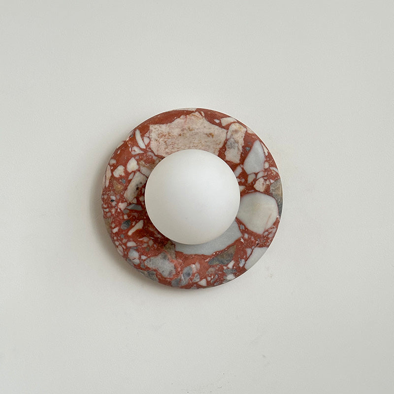 Notivuru Marble Indoor Wall Sconce