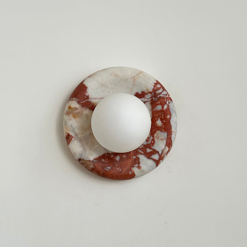 Notivuru Marble Indoor Wall Sconce