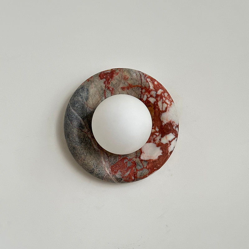 Notivuru Marble Indoor Wall Sconce