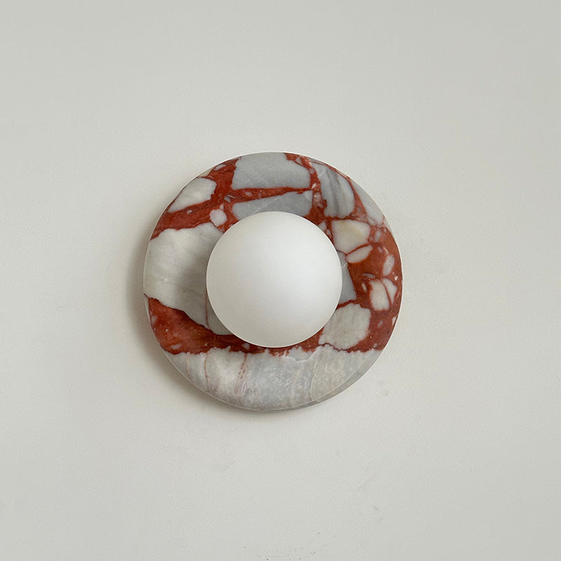 Notivuru Marble Indoor Wall Sconce