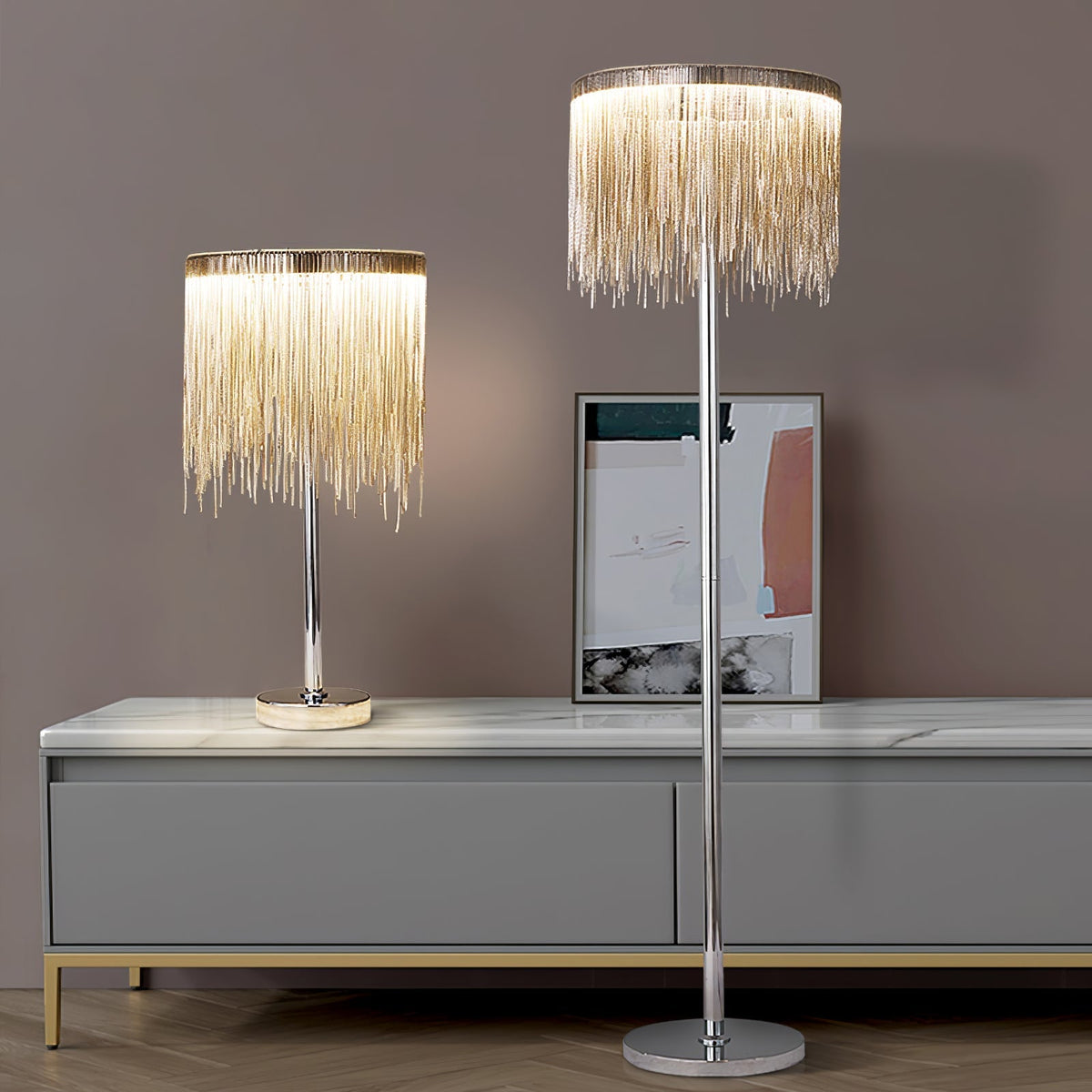 Cascade Cadena Tassel Table Lamp