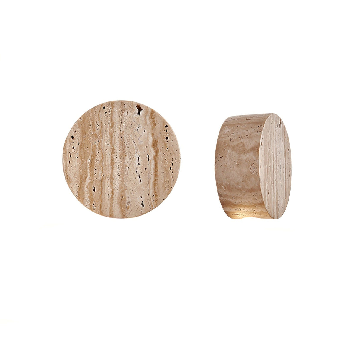 Jenthor Travertine Wall Sconce