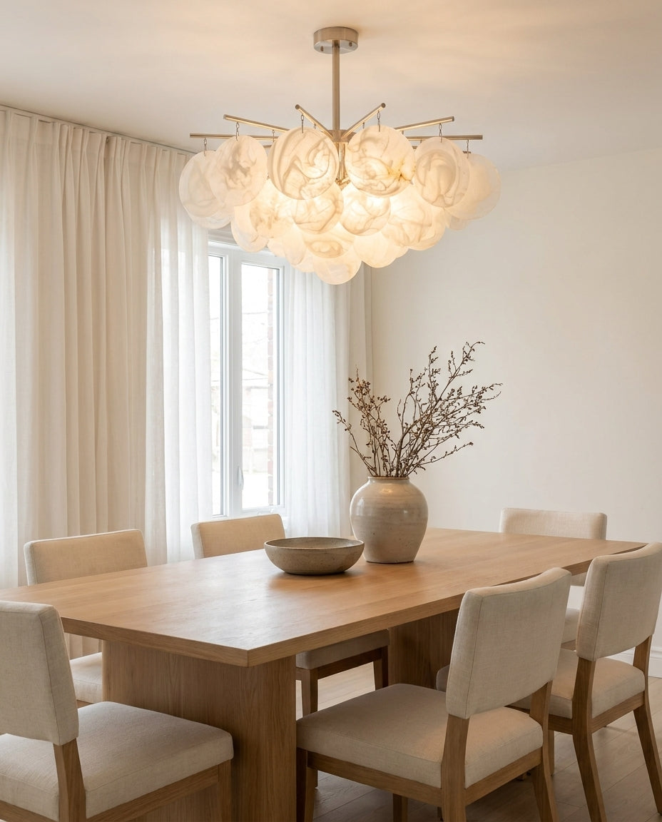 Everstone Alabaster Chandelier