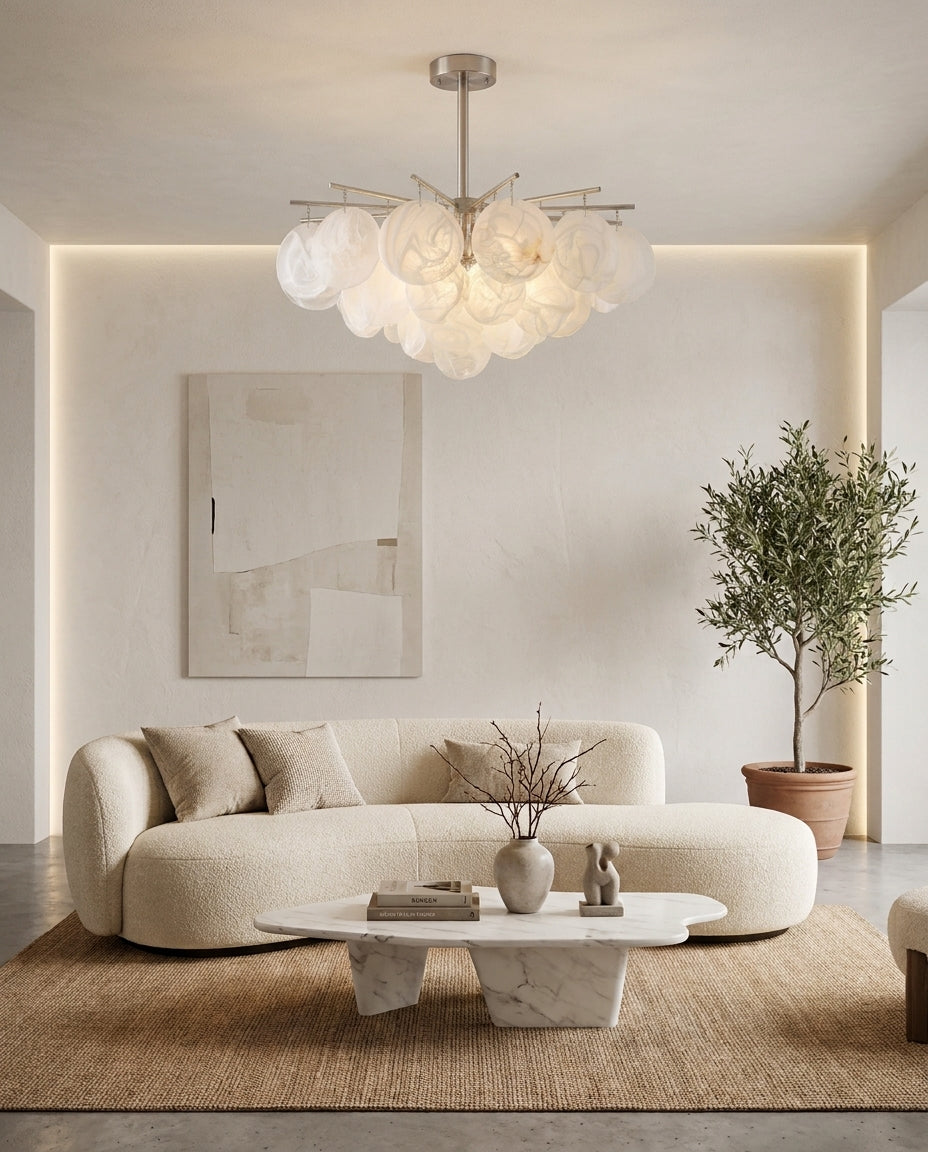 Everstone Alabaster Chandelier