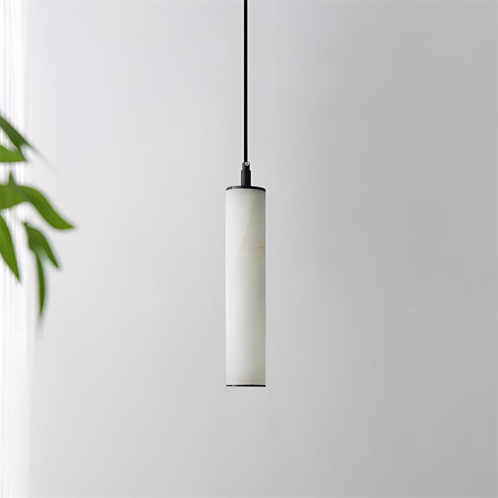 Niverena Alabaster Tube Pendant Lamp