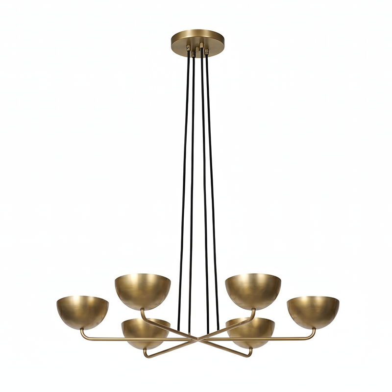 Axiom Brass Chandelier