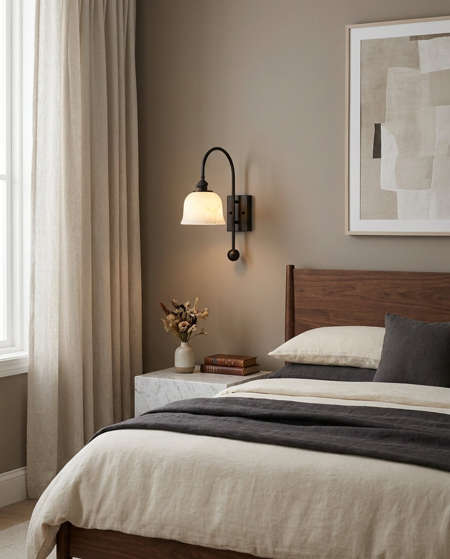 Jarrowhurst Alabaster Wall Sconce