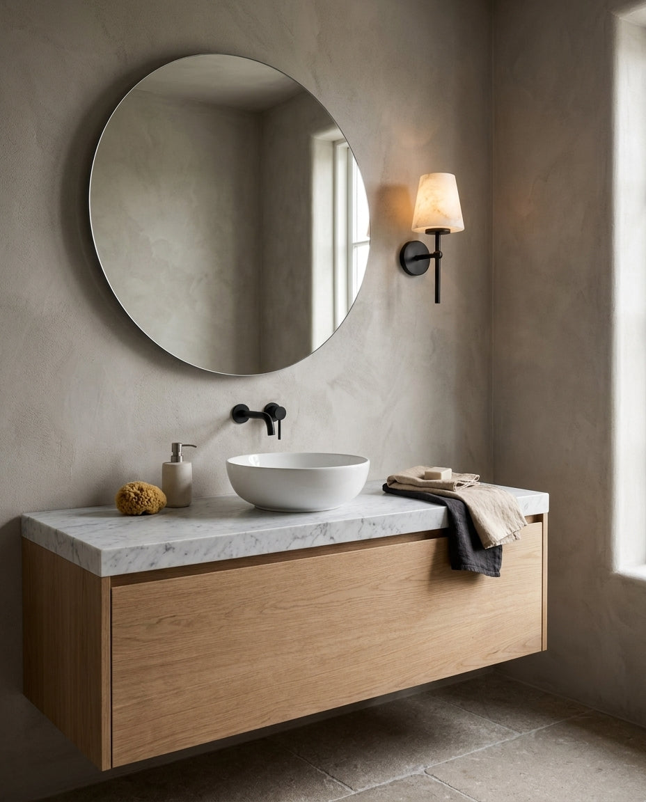 Corvenhurst Alabaster Wall Sconce