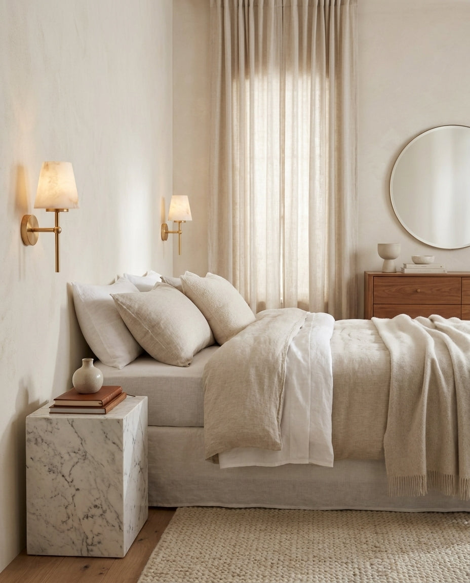 Corvenhurst Alabaster Wall Sconce