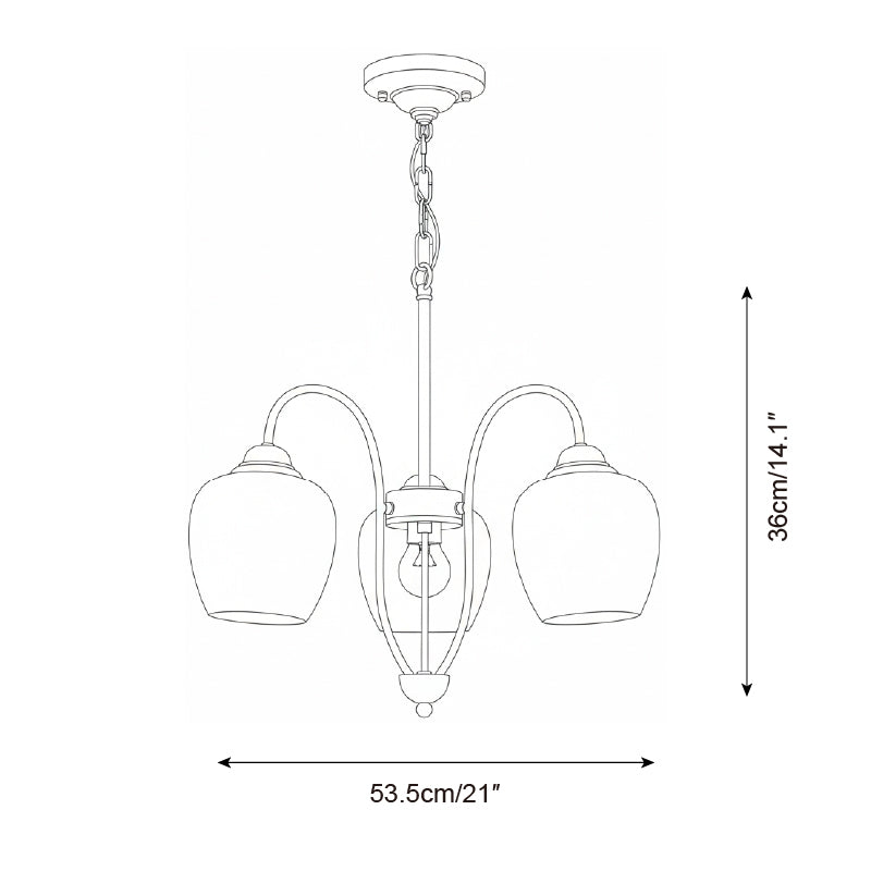 Noruian Petiole Chandelier