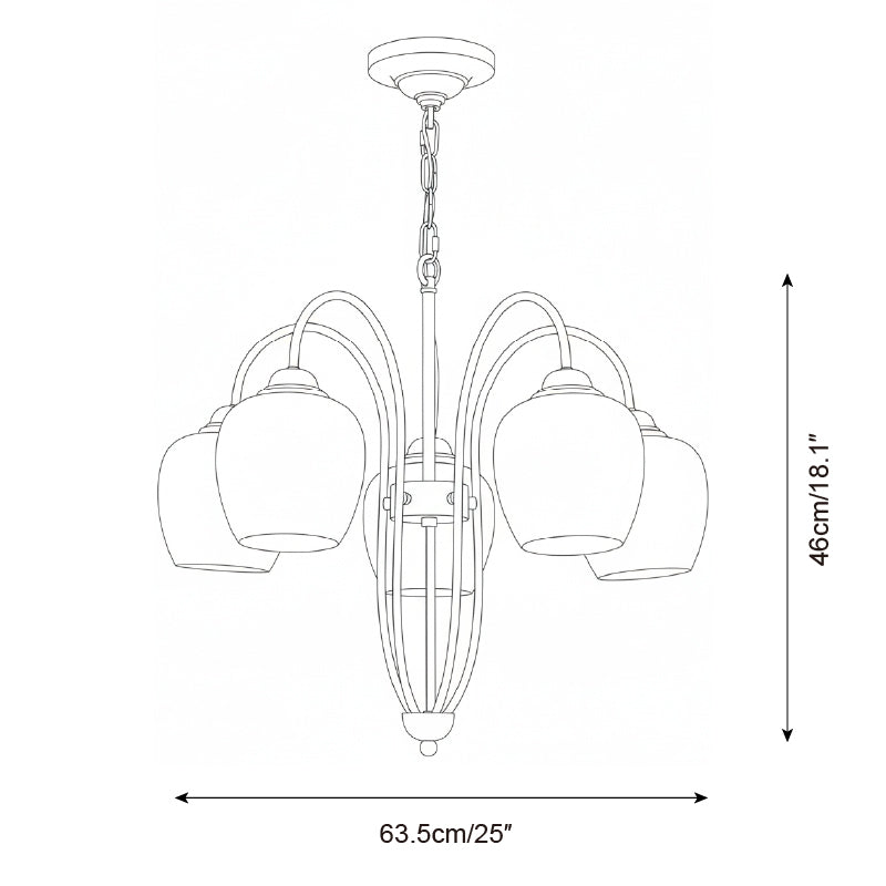Noruian Petiole Chandelier