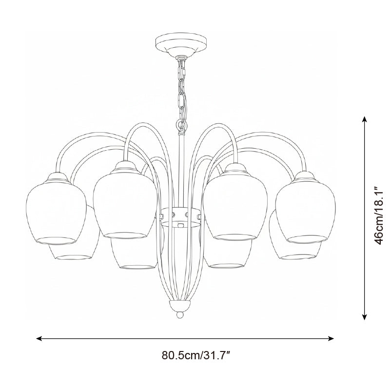 Noruian Petiole Chandelier