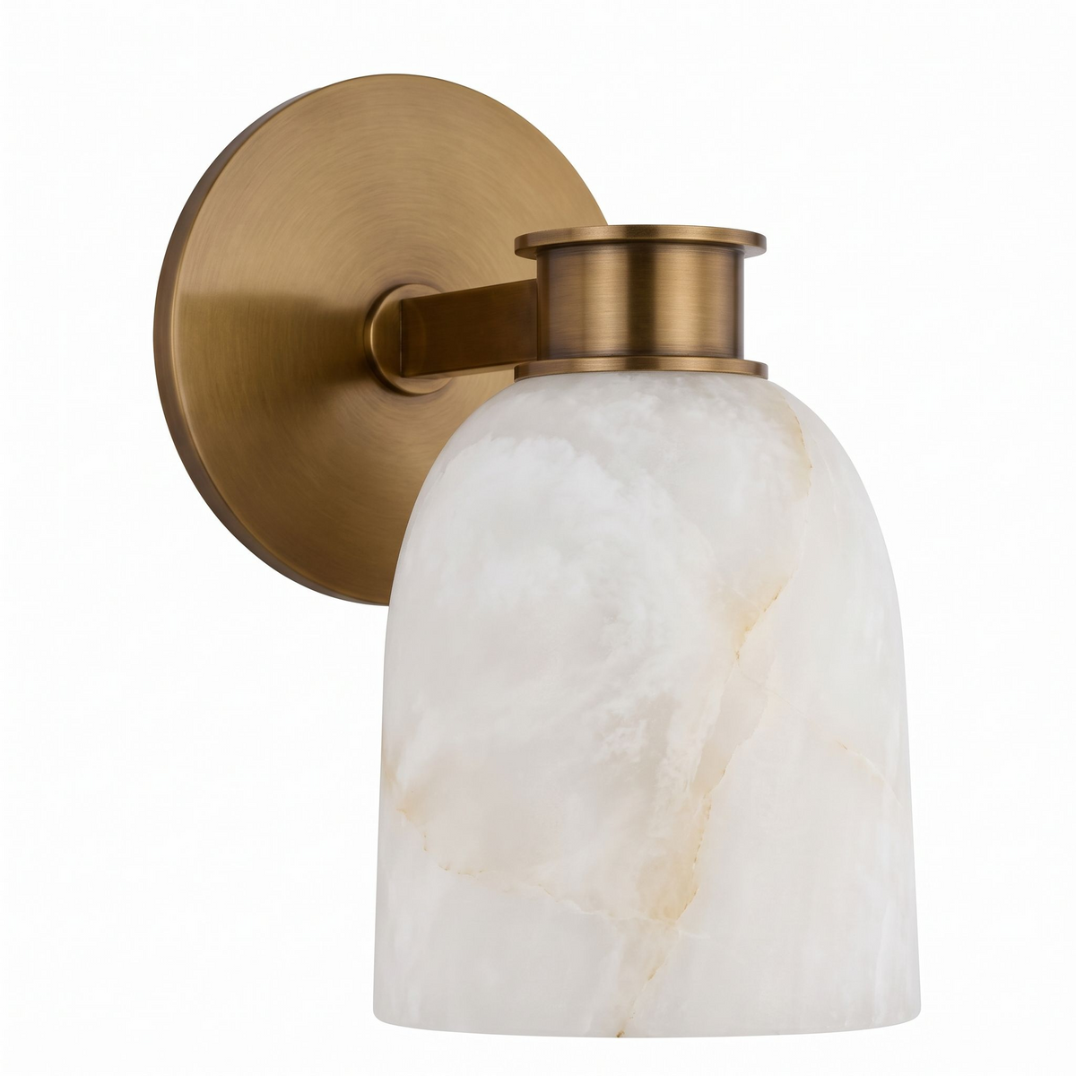 Quenstone Alabaster Wall Sconce