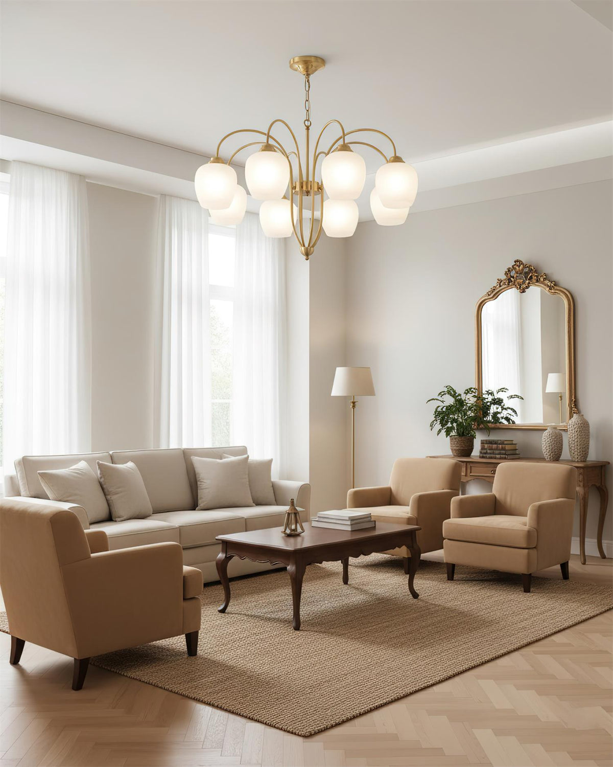 Noruian Petiole Chandelier