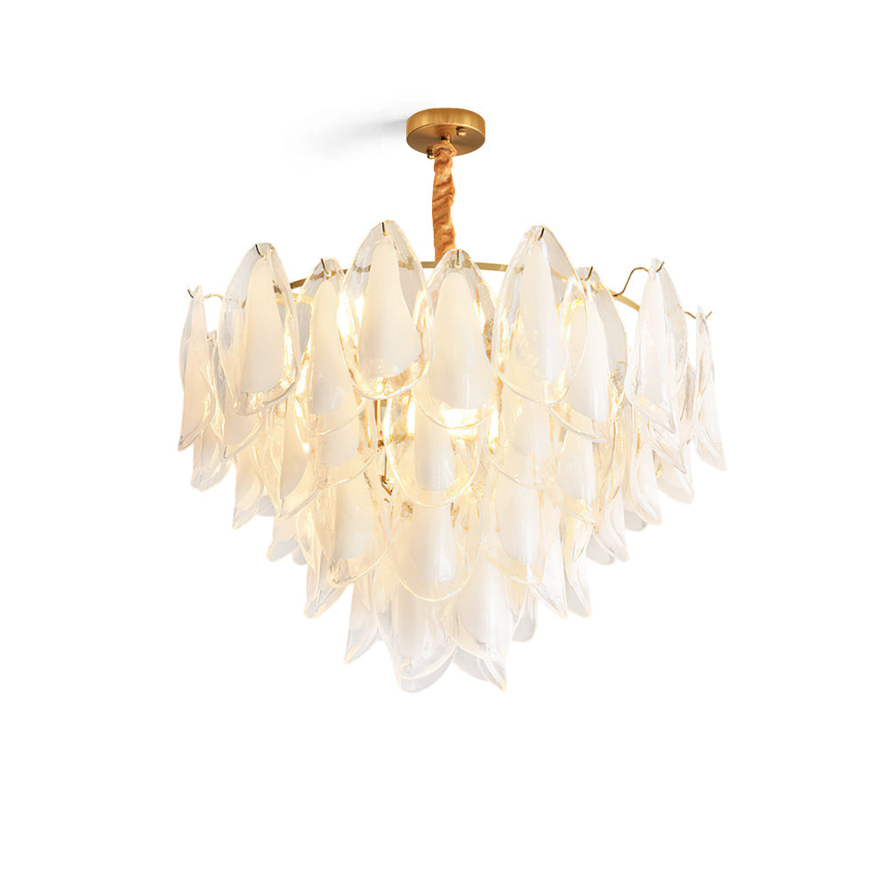 Celeella Glass Petal Chandelier