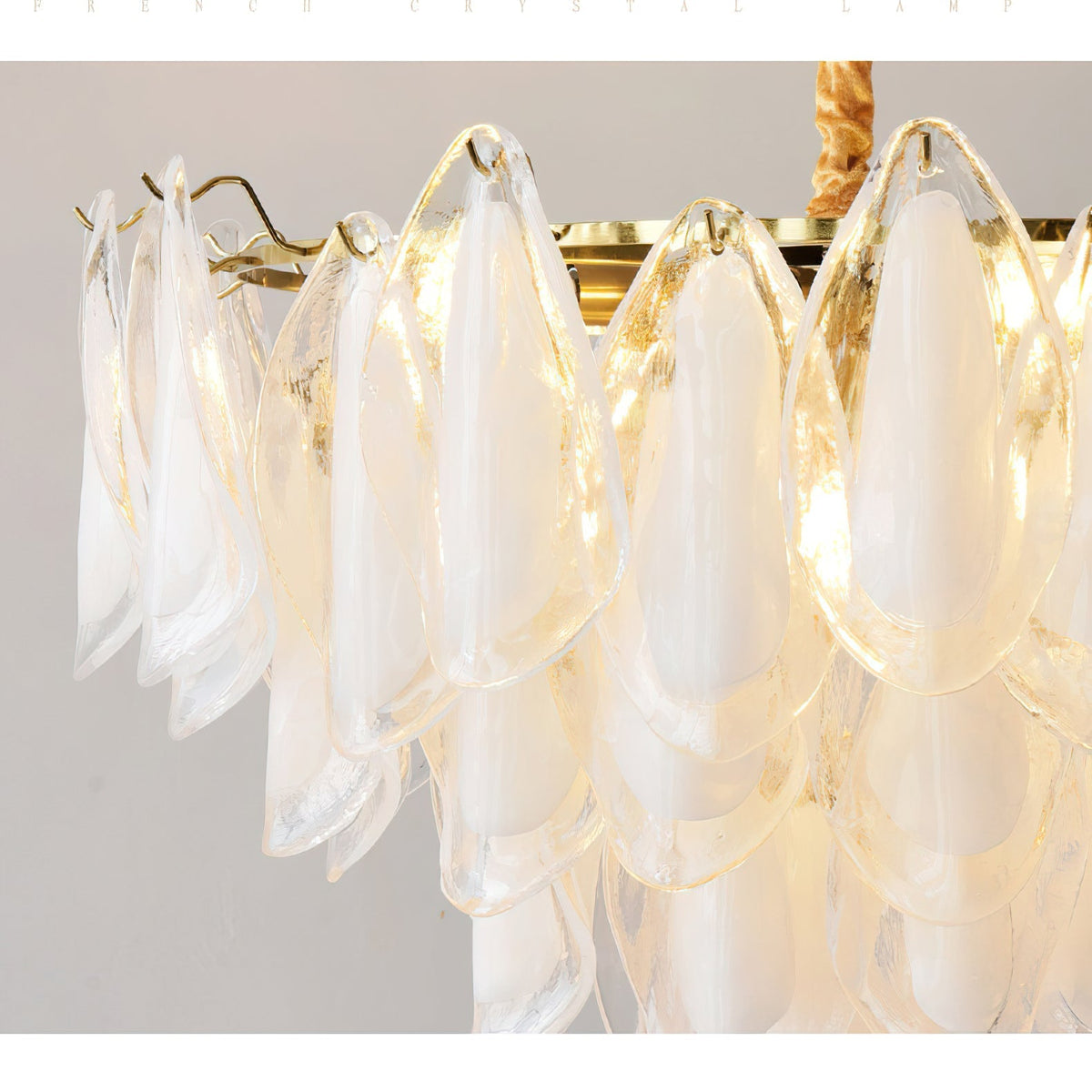 Celeella Glass Petal Chandelier