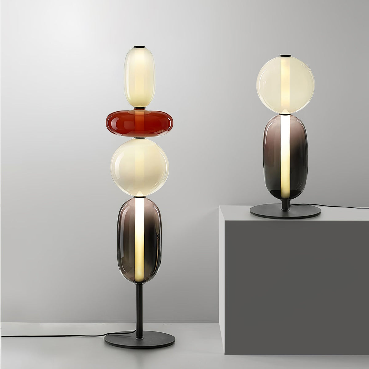 Velarelle Floor Light Candiedplayful Glass