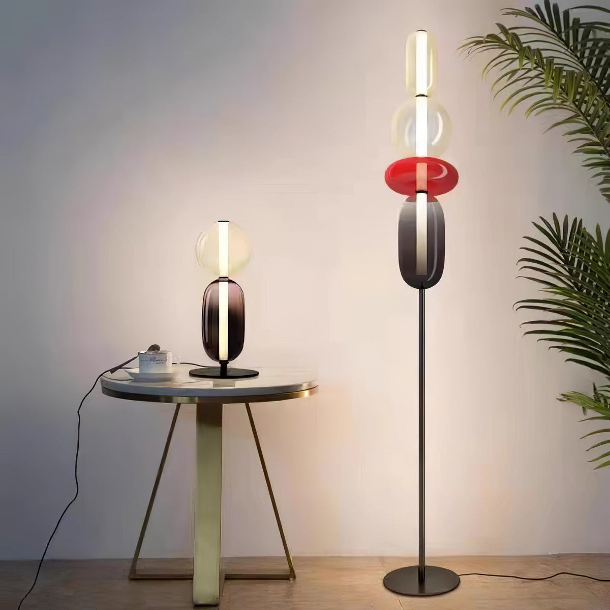 Velarelle Floor Light Candiedplayful Glass