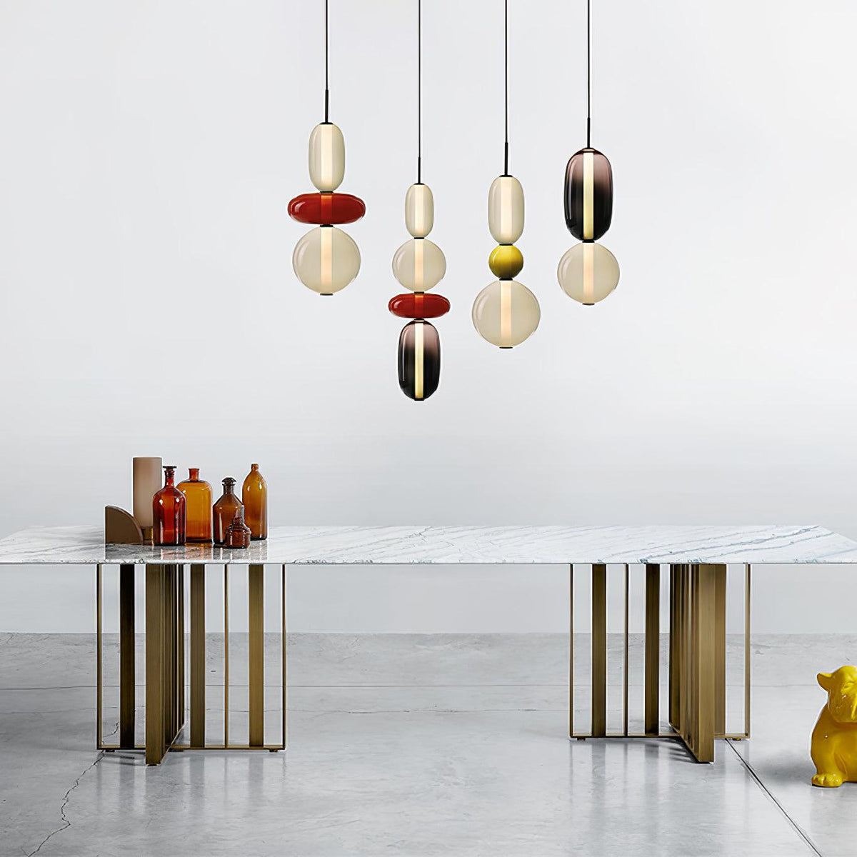 Daelen Glass Acrylic Artistic Pendant Light