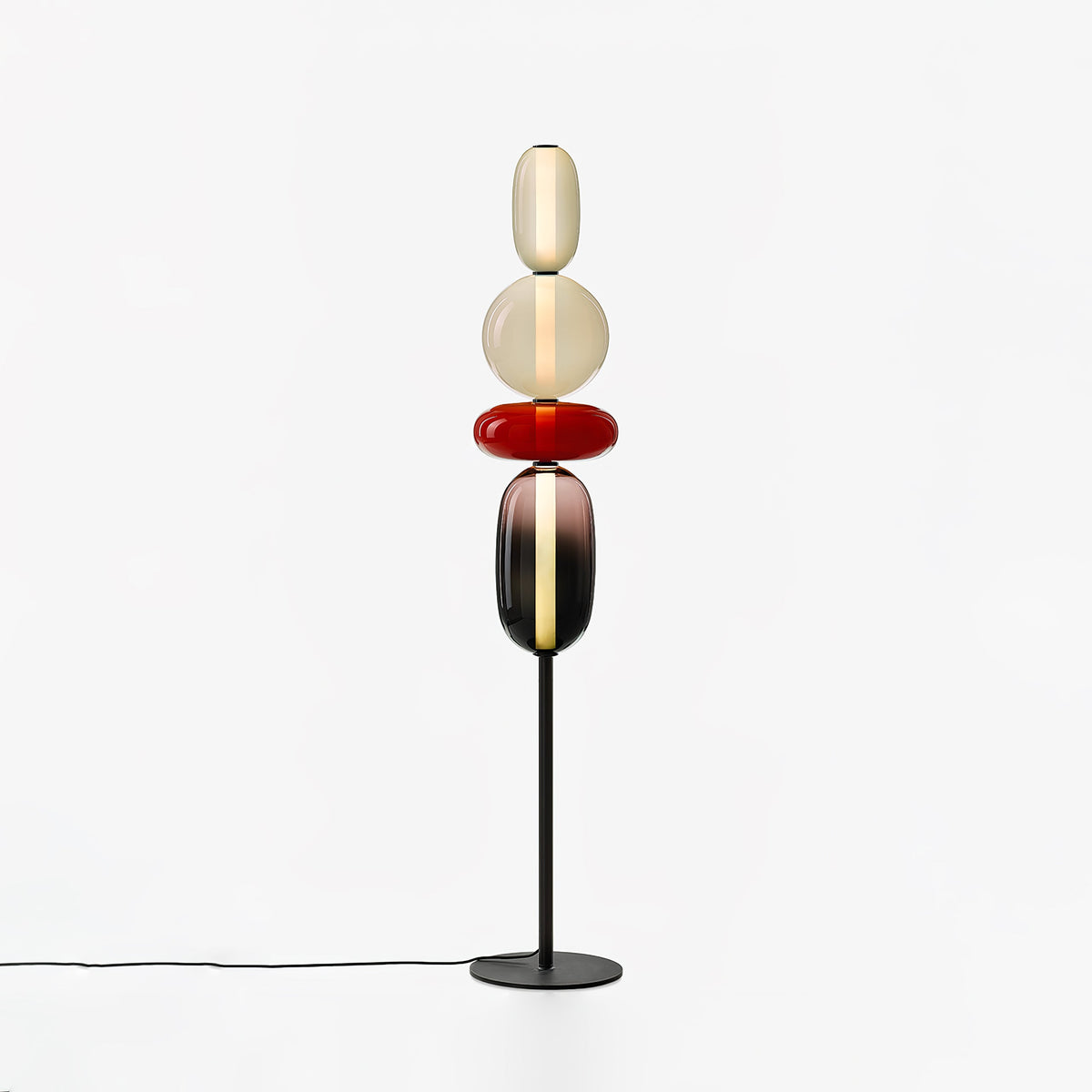 Willowshire Glass Floor Lamp