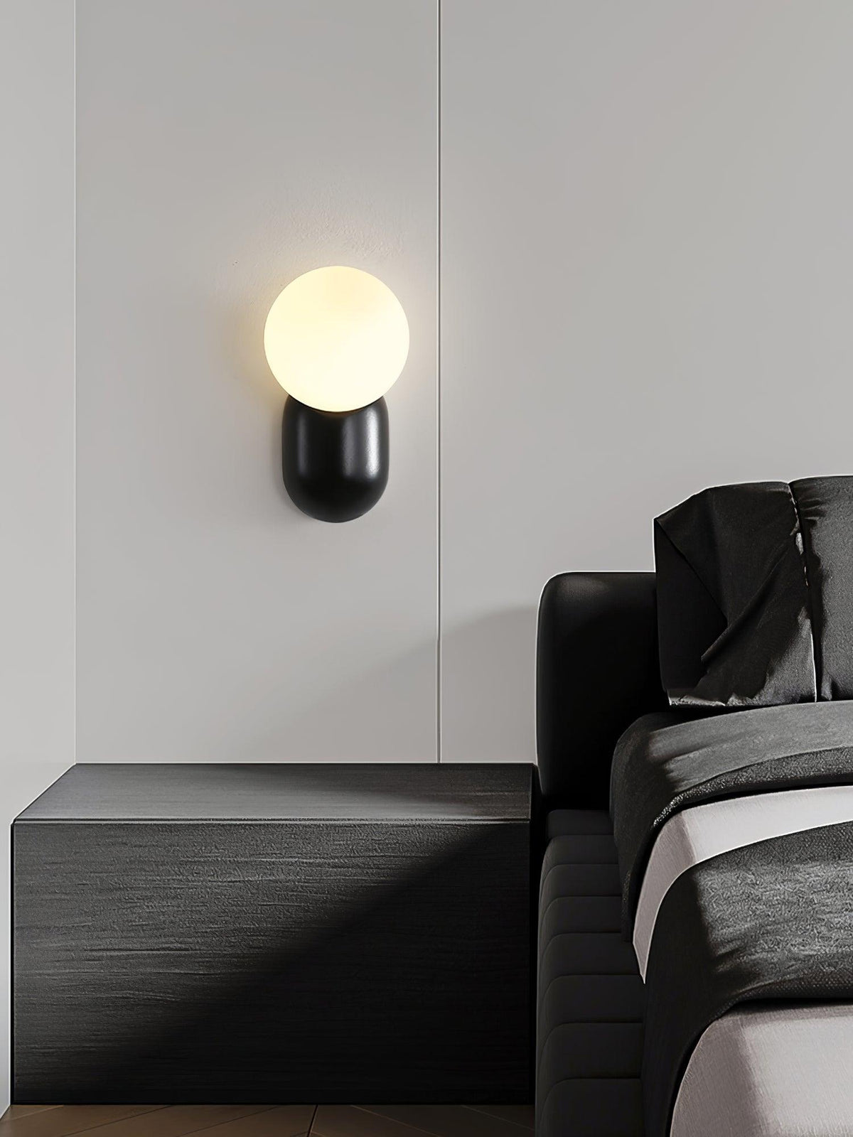 Nelo Minimalist Globe Wall Sconce
