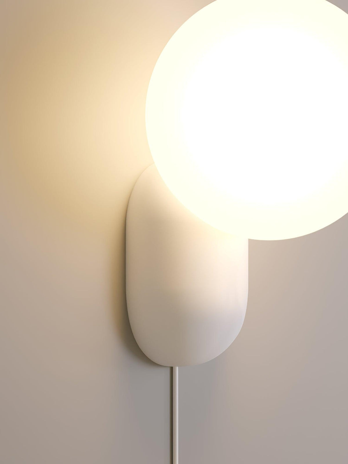 Nelo Minimalist Globe Wall Sconce