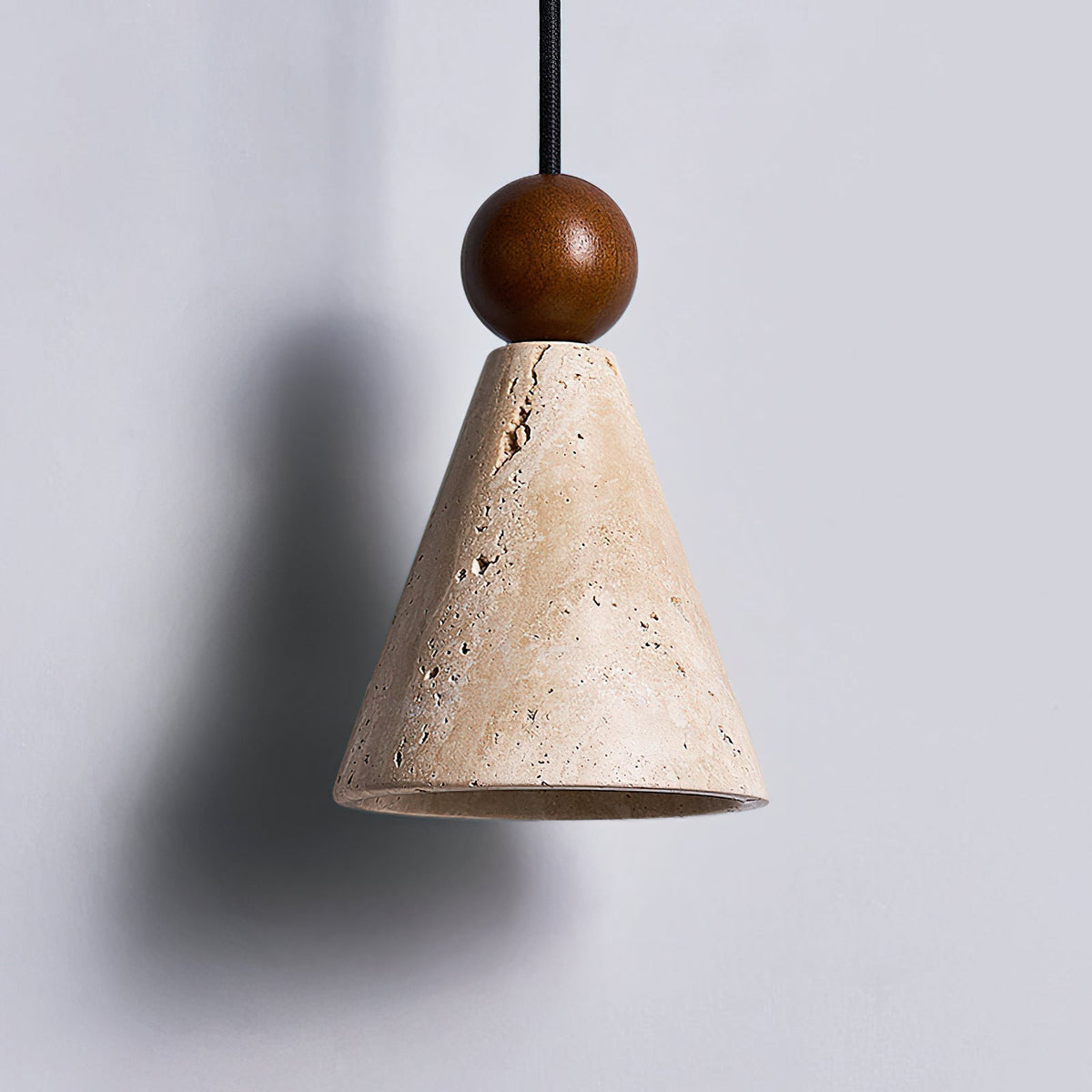 Canyon Travertine Pendant Light