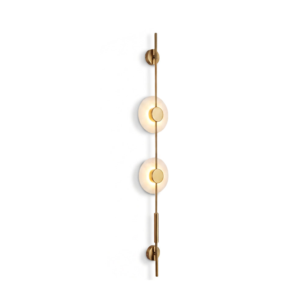 Nivaraya Vertical Alabaster Wall Lamp