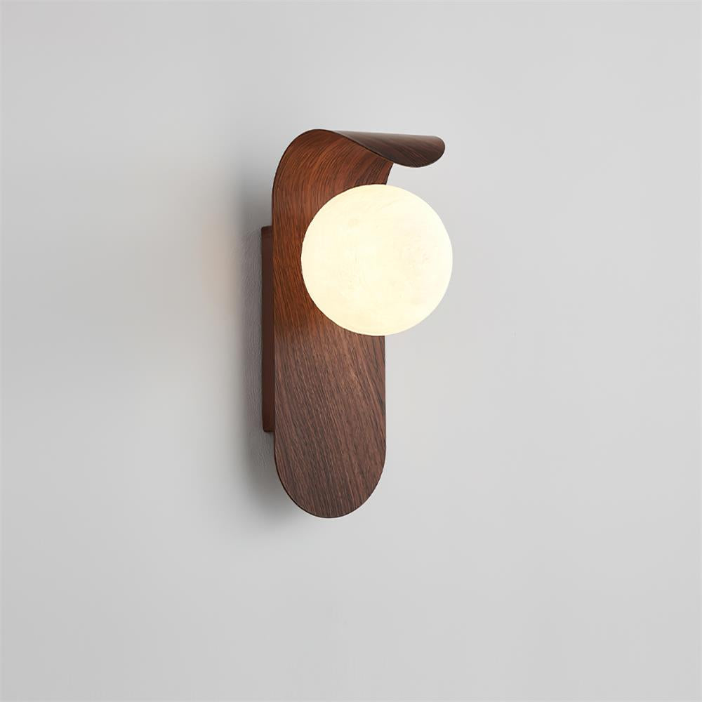 Sovedot Indoor Wall Lamp Wood / Walnut