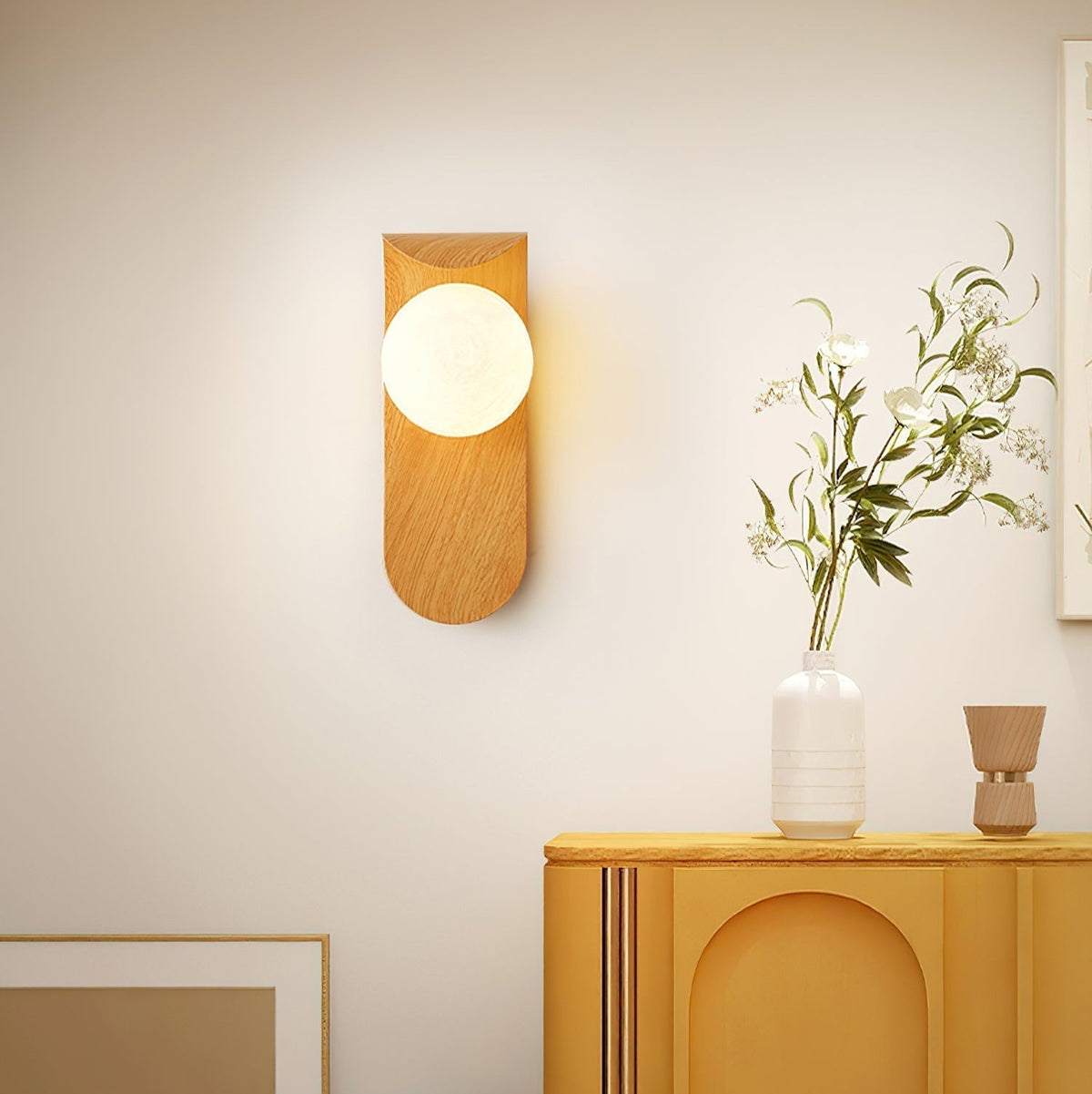 Sovedot Indoor Wall Lamp Wood / Walnut