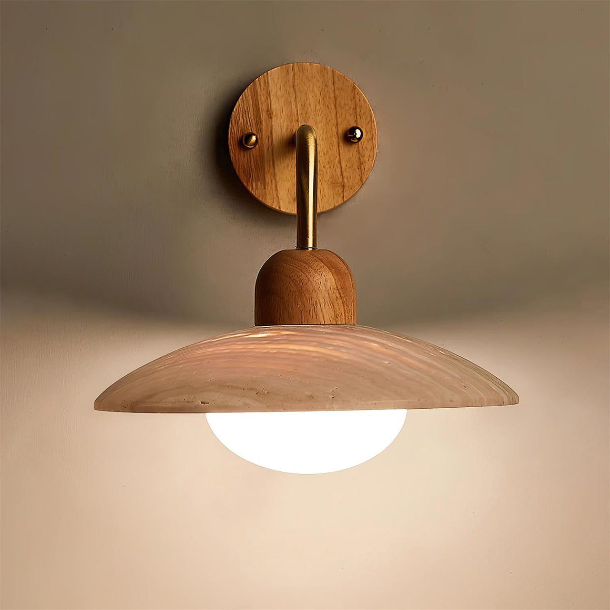 Vumarat Wall Lamp Vintage Travertine