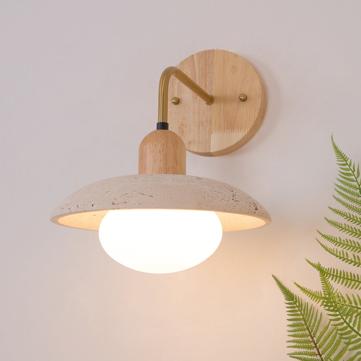 Vumarat Wall Lamp Vintage Travertine