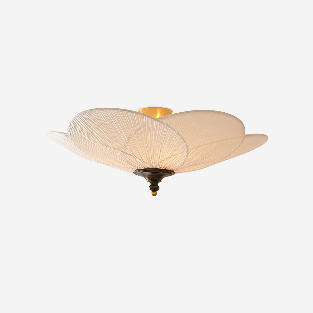 Nira Petal-Inspired Flush Mount Ceiling Light