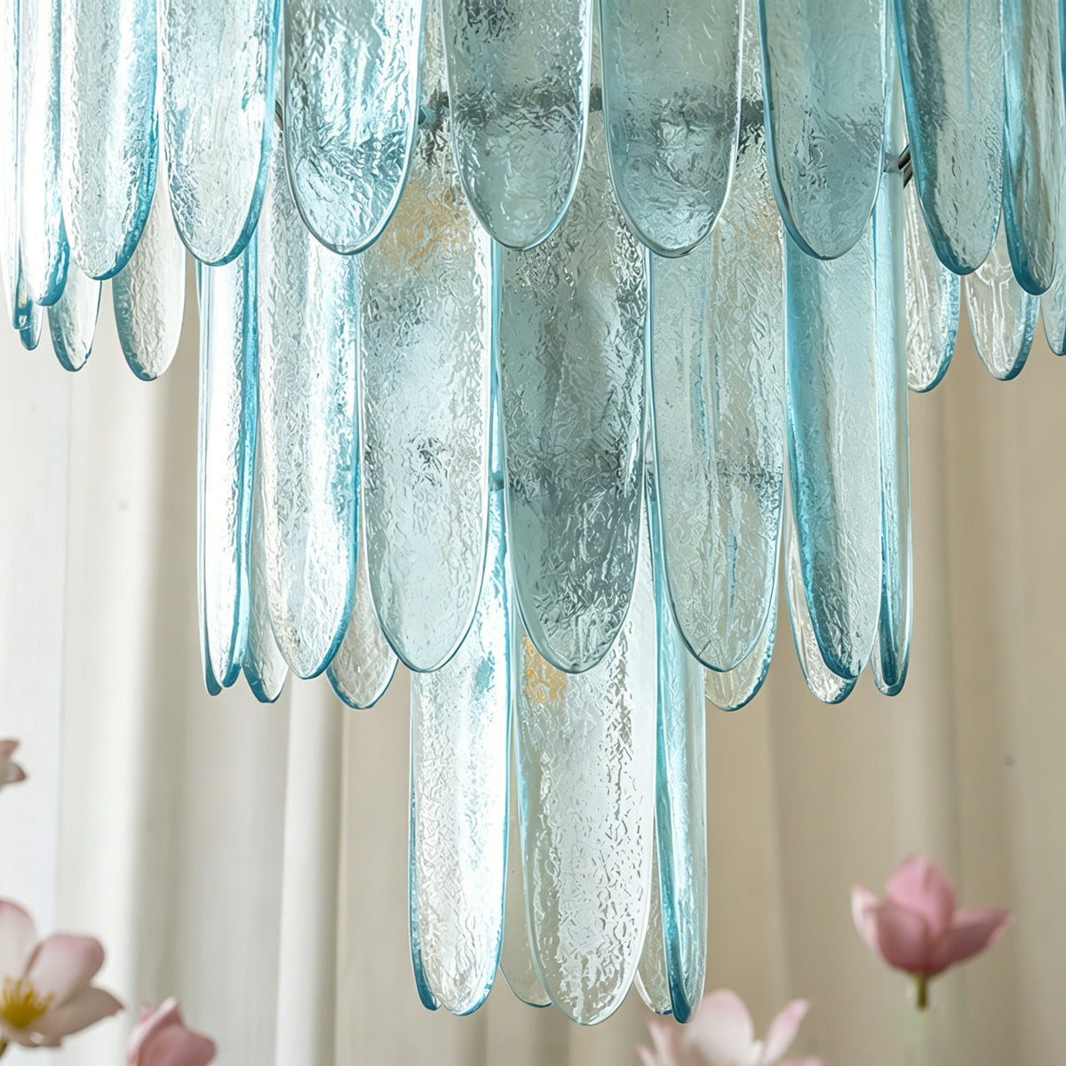 Catalina Glass Waterfall Chandelier
