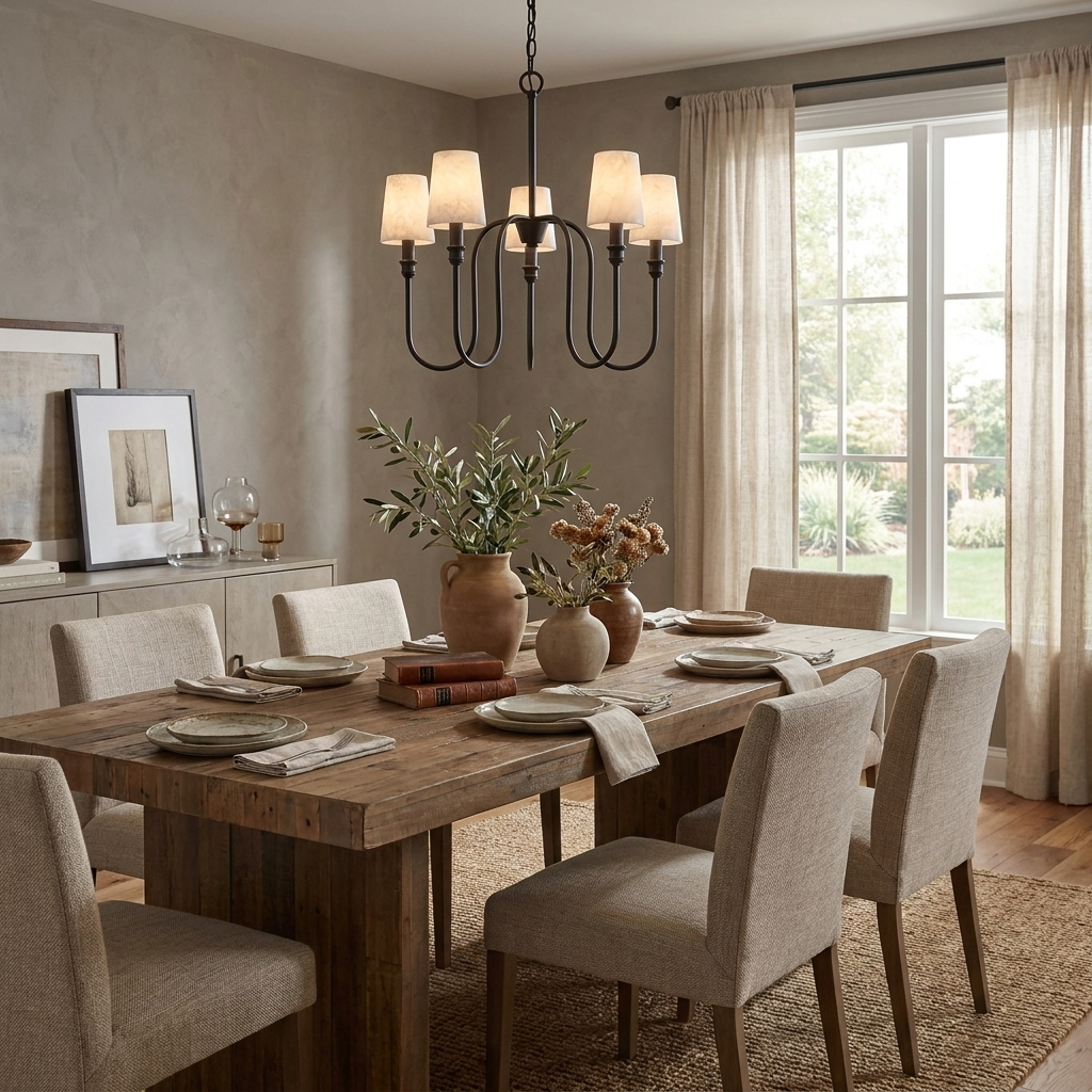 Perrinhurst Alabaster Chandelier