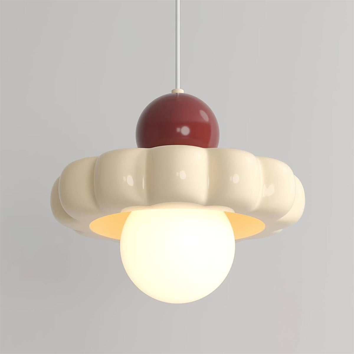 Lumiveria Cute Cream Pendant Light