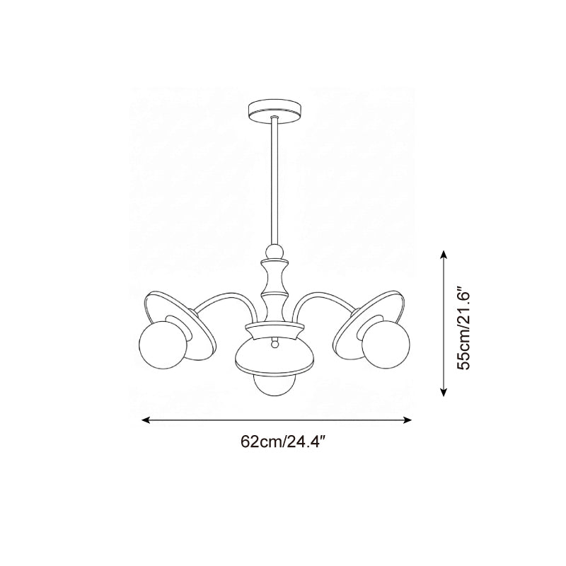 Terioira Orbit Chandelier