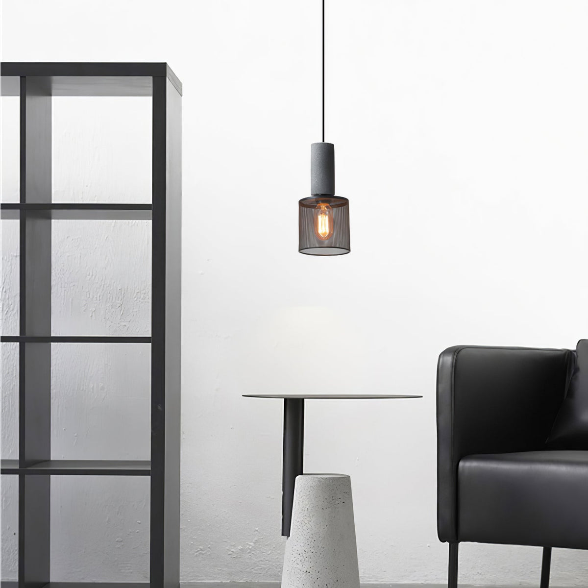 Lumeraine Cement Mesh Pendant Light